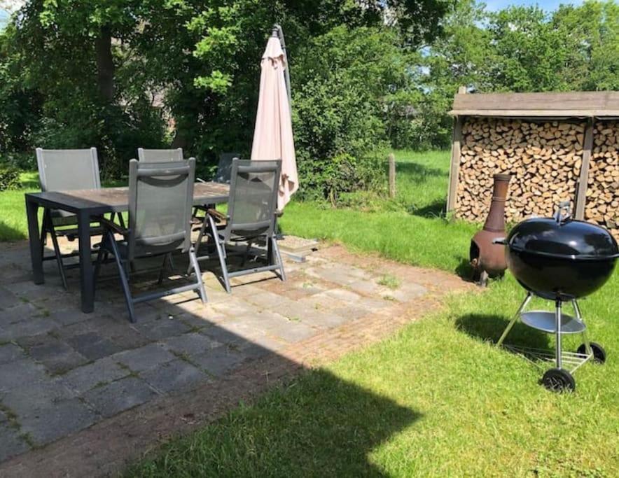 فيلا Statige Boerderijwoning Met Vrij Uitzicht En Tuin Hoogzand المظهر الخارجي الصورة